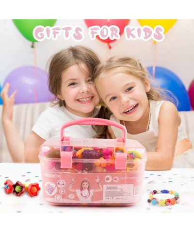 Girls Crafts Pop Beads Toys for Toddlers - Snap Beads Making Kit for Little Kids Age 3 4 5 6 Year Old Ideas Birthday and Chri...