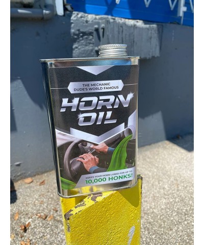 Horn Oil Gag Gift - Empty 32oz Steel Tin - Funny Car Prank - Pranks and Gags for Adults - Have Your Friends or Family Checkin...