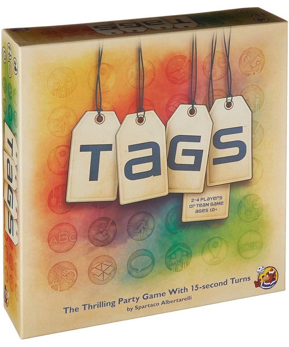 TAGS Party Game | Fast-Paced Word Association Game for Adults and Kids | Fun Game for Family Game Night | Ages 10+ | 2-4 Play...