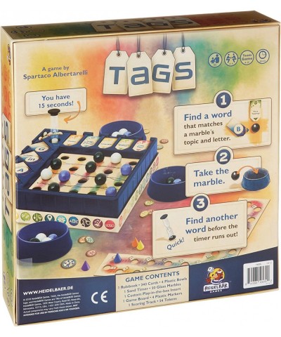 TAGS Party Game | Fast-Paced Word Association Game for Adults and Kids | Fun Game for Family Game Night | Ages 10+ | 2-4 Play...