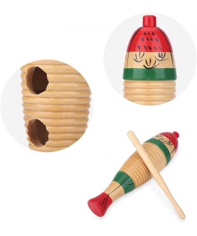 Wood Guiro Colorful Fish-Shaped Musical Percussion Instrument Toy for Kids and Adults Guiro $21.65 Kids' Musical Instruments