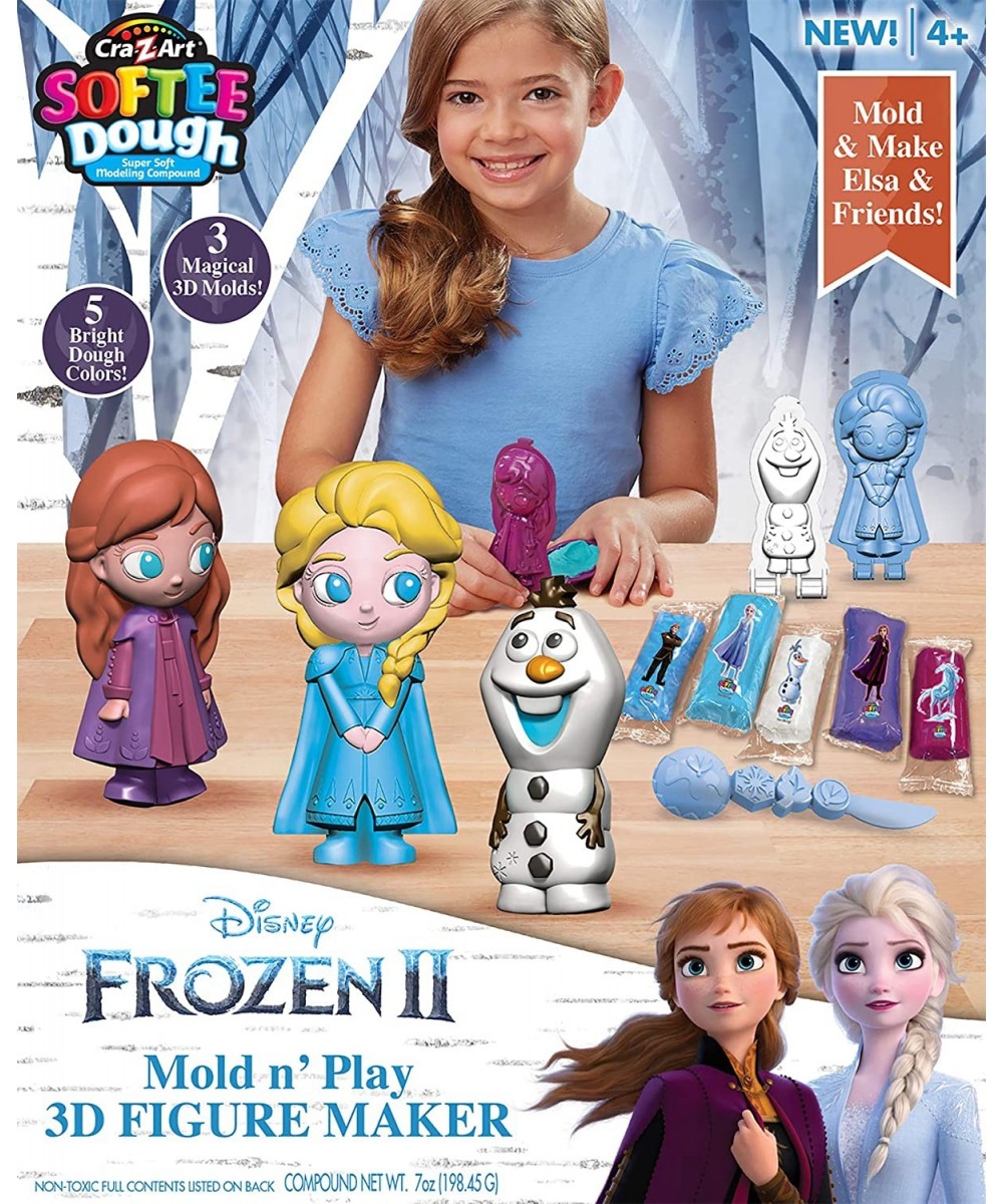 Disney Frozen 2 Mold N Play 3D Figure Maker Small $21.32 Kids' Art Clay & Dough