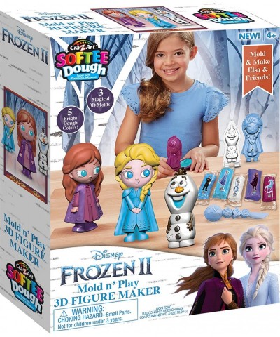 Disney Frozen 2 Mold N Play 3D Figure Maker Small $21.32 Kids' Art Clay & Dough