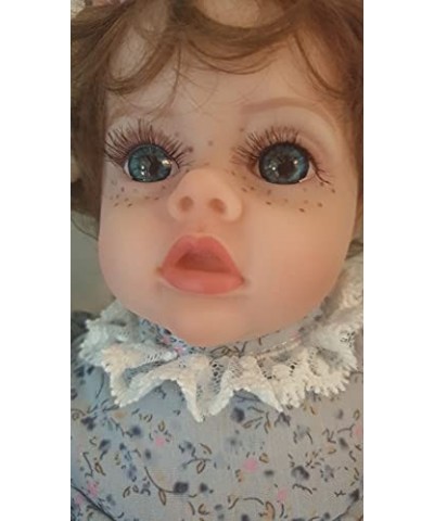 Elf Reborn Baby Dolls 12 Inch Real Life Silicone Doll Soft Cloth Body That Look Real Big Size Blue Eyes Beautifull Fairy Girl...