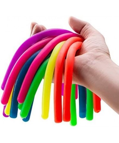 Colorful Sensory Fidget Stretch Toys-Stretchy Strings Fidget Toy for Relaxing Therapy (12 Pack 6 Colors) - for Adults and Kid...