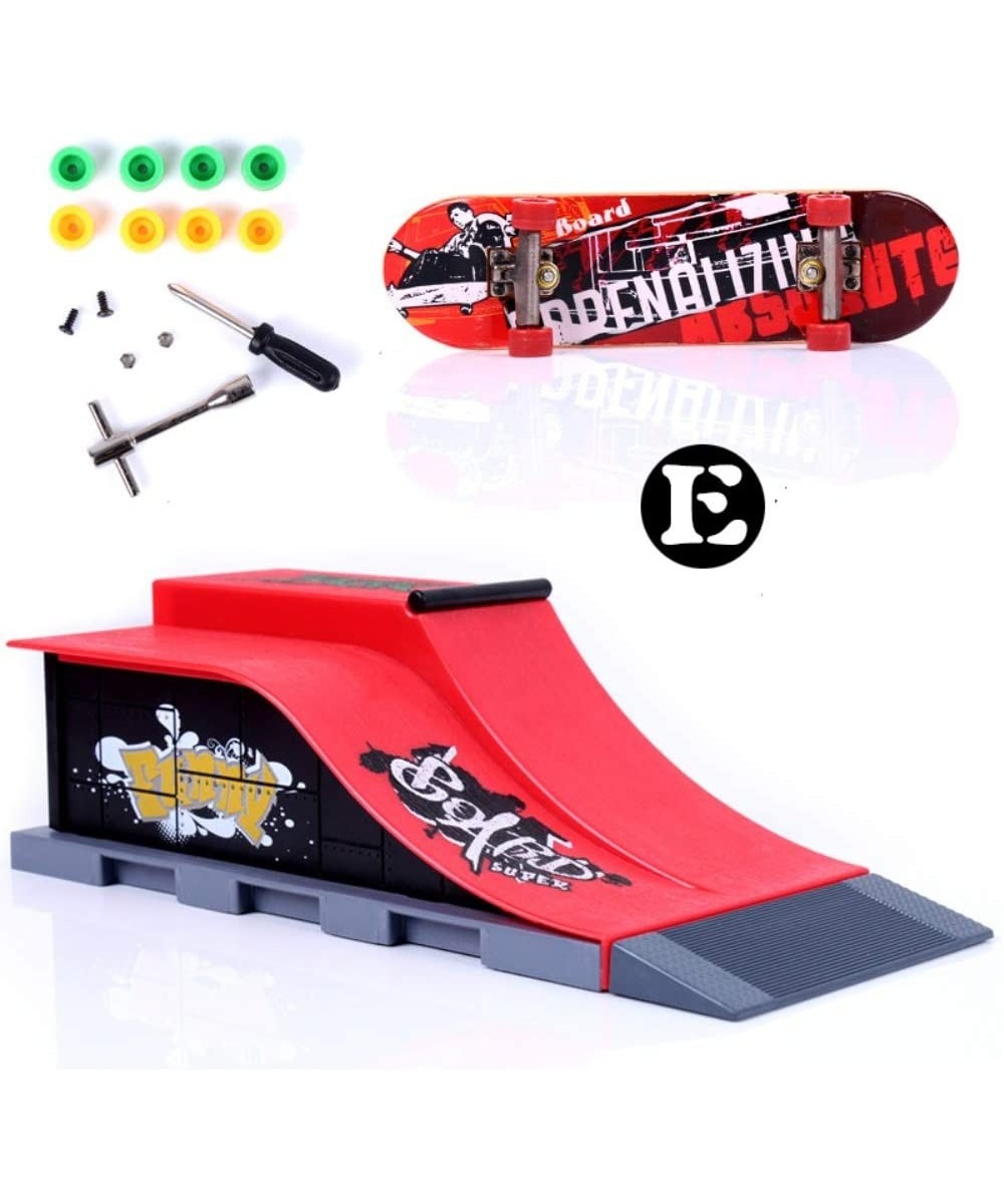 Professional Mini Fingerboards Finger Skateboard with Ramp Set Skate Park Kit Novelty Desktop Finger Skateboard Toys with Gif...