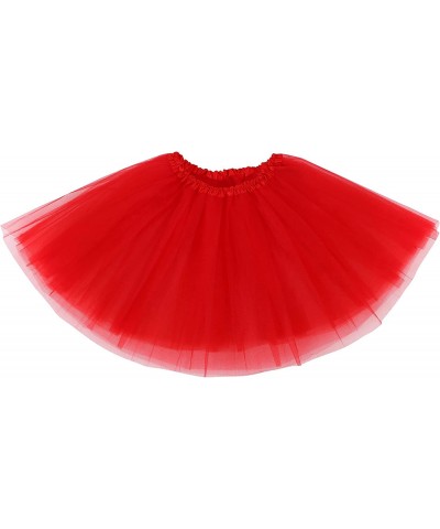 Baby Girl's 4 Layers Tulle Tutu Skirt 6 Months to 8 Years $22.67 Kids' Costumes