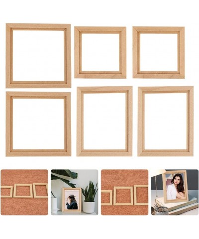 6pcs 1 12 Dollhouse Furniture Mini Tiny Photo Picture Frame Model Scene Layout Props Miniature Room Wall Decor for Children K...