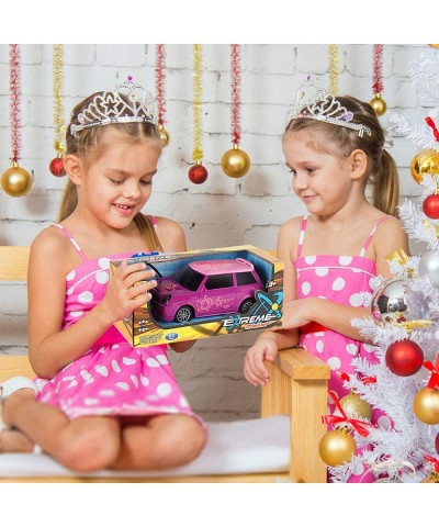 Remote Control Car for Girls 4-7 8-12 1:20 Scale Rc Race Car Toys Girls Racing Car Vehicle Toy with LED Lighting for Kids 6 7...