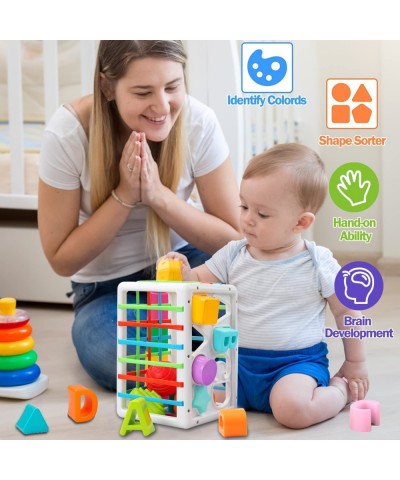 Baby Toys for 12-18 Months Montessori Toys Upgrade Sensory Baby Shape Sorter 6-12 Months Toys Fine Motor Skill Early Learning...