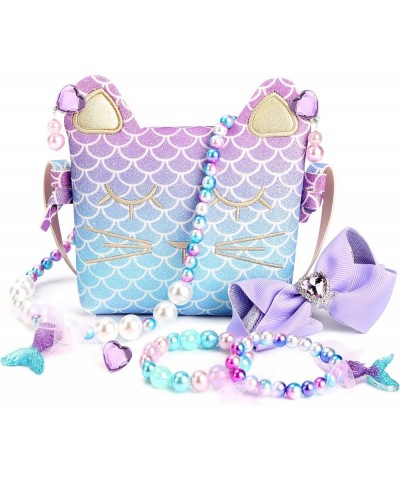 Purse for Little Girls Dress Up Jewelry Pretend Play Kids Accessories Mermaid Gifts $25.64 Dress-Up Toy Purses