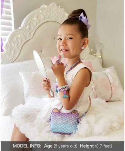 Purse for Little Girls Dress Up Jewelry Pretend Play Kids Accessories Mermaid Gifts $25.64 Dress-Up Toy Purses