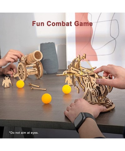 3D Wooden Puzzles for Adults Set Bundle - Wooden Ballista Catapult Launcher STEM Projects Toys for Boys/Girls $72.03 3-D Puzzles