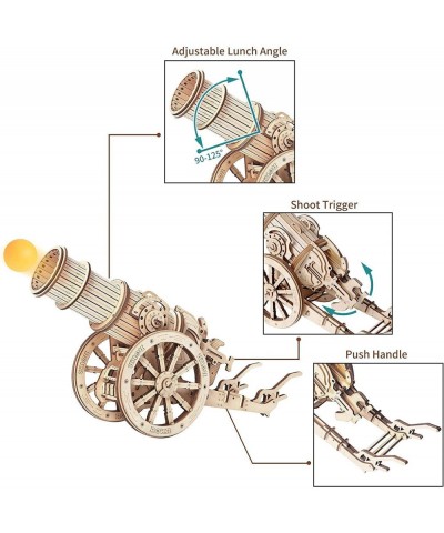 3D Wooden Puzzles for Adults Set Bundle - Wooden Ballista Catapult Launcher STEM Projects Toys for Boys/Girls $72.03 3-D Puzzles