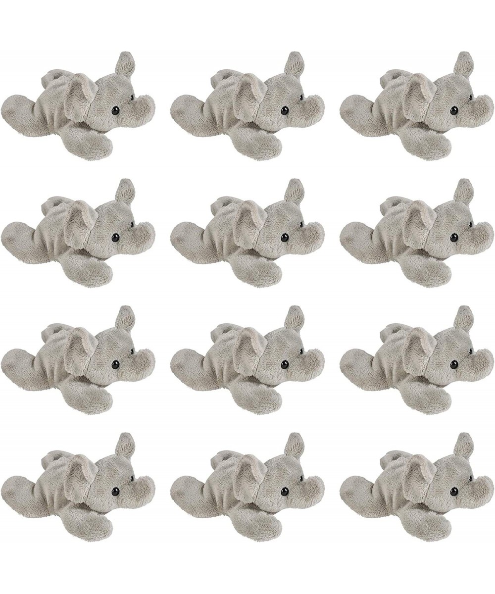 Forest & Twelfth Stuffed Animal Mini Elephant Plush Toys 12 Pack Stuffed Animal Plush Toys for Kids Zoo Safari Party Favors a...