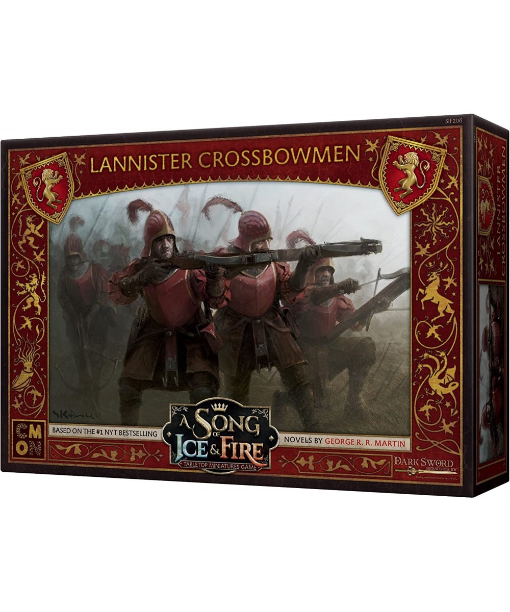 A Song of Ice and Fire Tabletop Miniatures Game Lannister Crossbowmen Unit Box | Strategy Game for Teens and Adults | Ages 14...