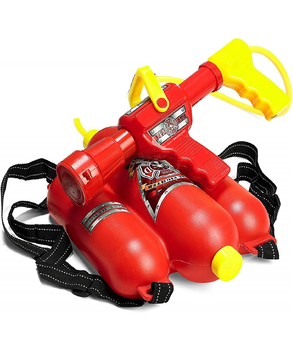 Fireman Backpack Water Guns | Big Watergun Super Fast Water Blaster Power Squirt Watergun Water Soaker Play Range Watergun | ...