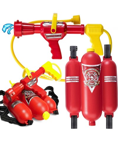 Fireman Backpack Water Guns | Big Watergun Super Fast Water Blaster Power Squirt Watergun Water Soaker Play Range Watergun | ...