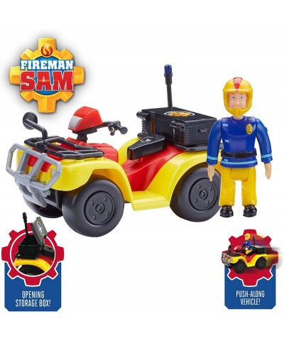 Fireman Sam Quad Bike Vehicle Push Along Vehicle Scaled Play Imaginative Play Preschool Toys $48.09 Toy Vehicle Playsets