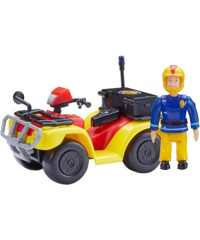 Fireman Sam Quad Bike Vehicle Push Along Vehicle Scaled Play Imaginative Play Preschool Toys $48.09 Toy Vehicle Playsets