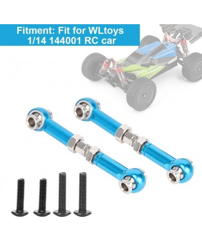 Vbest life Pack of 2pcs RC Steering Linkage Rod Front Upper Suspension Arm Link Rod Compatible with WLtoys 1/14 144001 RC Car...