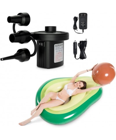 Inflatable Avocado Pool Float Floatie and Electric Air Pump for Inflatables $59.52 Swimming Pool & Outdoor Water Toys