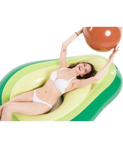 Inflatable Avocado Pool Float Floatie and Electric Air Pump for Inflatables $59.52 Swimming Pool & Outdoor Water Toys