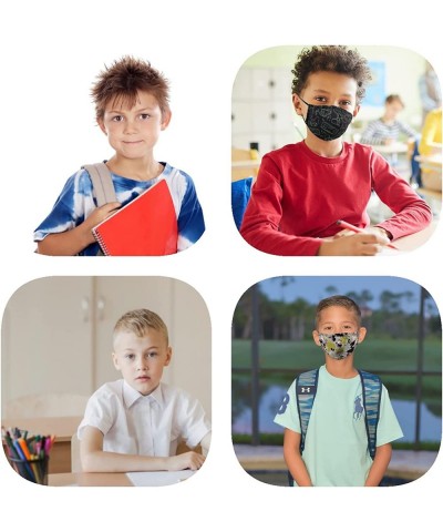 Reusable Masks Kids Face Mask Adjustable Maskes Cute Facemask Boys Girls Kid Childrens Breathable Cloth Children Facemasks Ch...