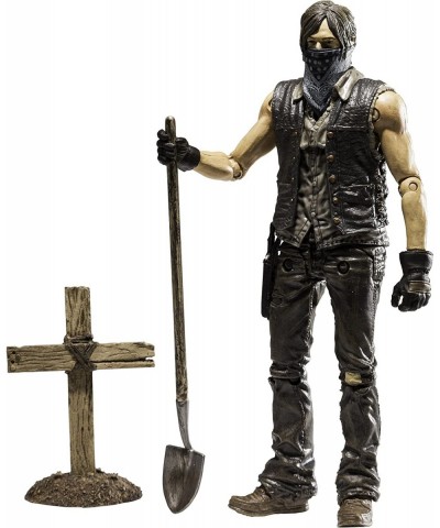 The Walking Dead TV Series 9 Muddy Grave Digger Daryl Dixon Action Figure $50.38 Action Figures