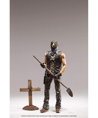 The Walking Dead TV Series 9 Muddy Grave Digger Daryl Dixon Action Figure $50.38 Action Figures