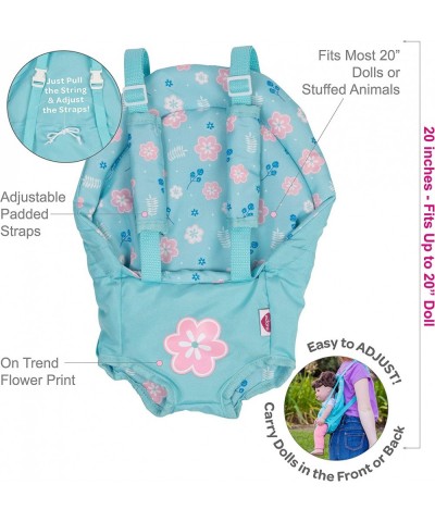 Baby Doll Carrier - Flower Power Baby Snuggle Carrier Perfect Doll Accessory That Fits Dolls Up to 20 inches $35.24 Dolls