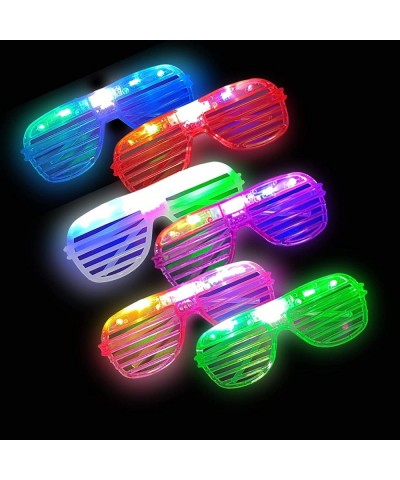 30 Pcs LED Glasses 6 Colors Glow In The Dark Light Up Glasses Party Favors for Kids and Adults Glow Neon Party Supplies Light...