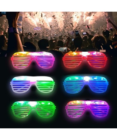 30 Pcs LED Glasses 6 Colors Glow In The Dark Light Up Glasses Party Favors for Kids and Adults Glow Neon Party Supplies Light...