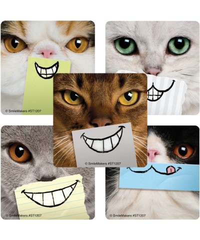 Dental Cat Smiles Stickers - Prizes and Giveaways - 100 per Pack $26.34 Kids' Stickers